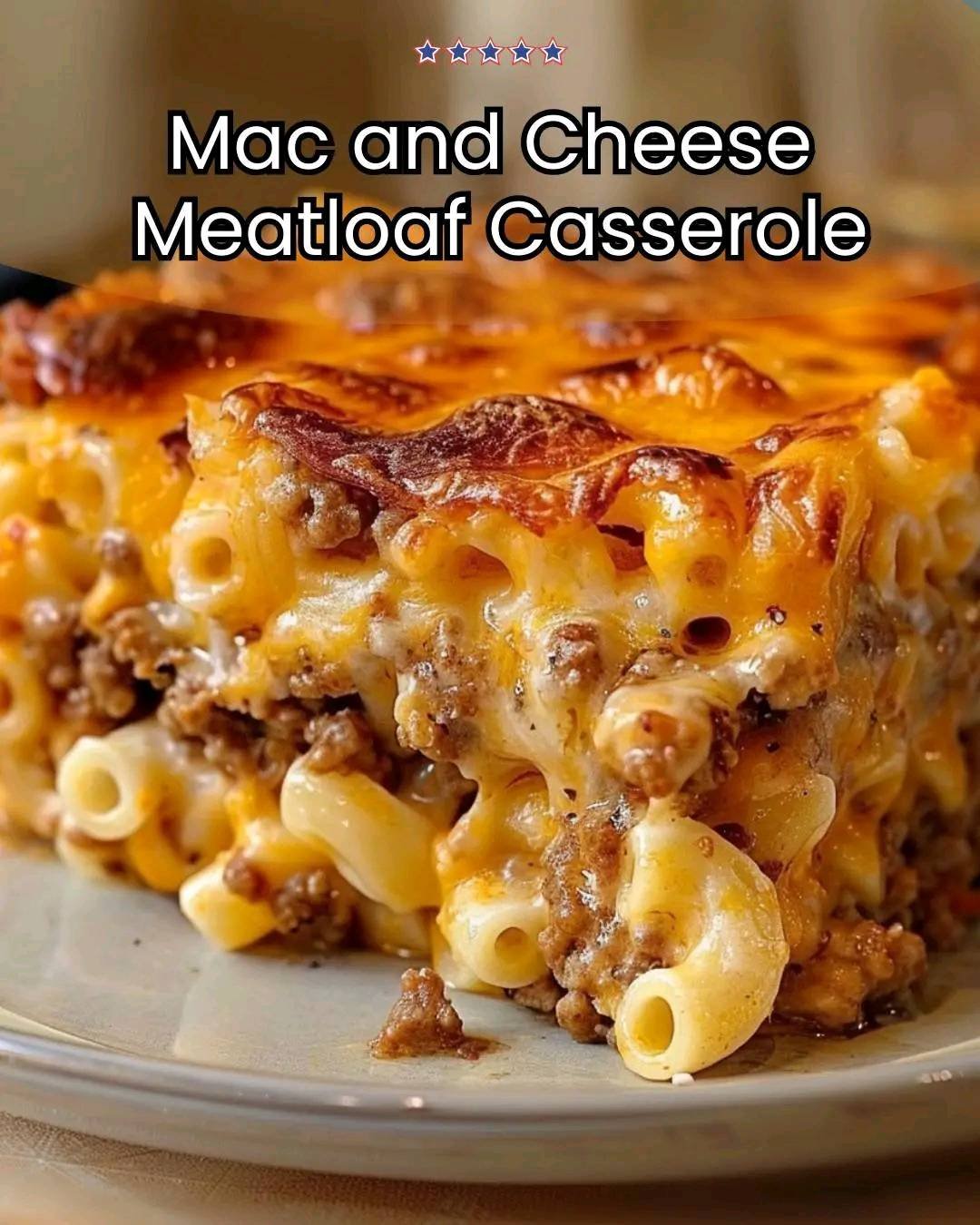 Mac and Cheese Meatloaf Casserole 449156619_122123548280293973_9025142109912398446_n
