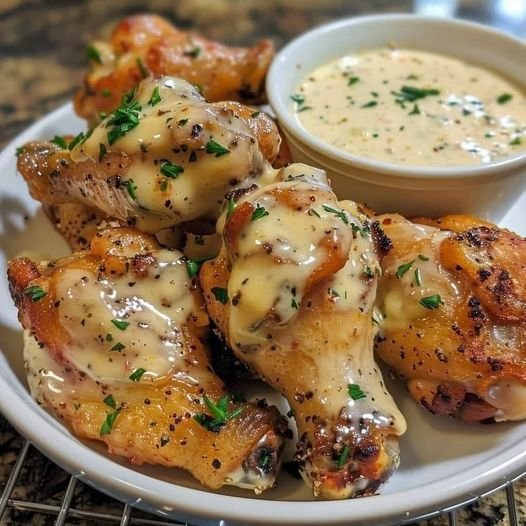 Creamy Garlic Parmesan Chicken Wings 463077189_10234248695103504_9023298157198862674_n