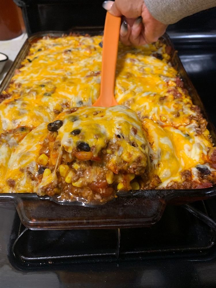 BEEF-ENCHILADA-CASSEROLE