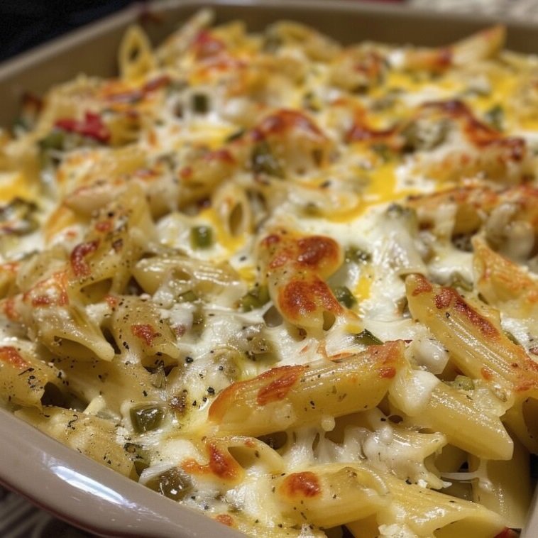 Green Chile Cheese Baked Pasta 465740955_1756959028411300_8233868278578663972_n