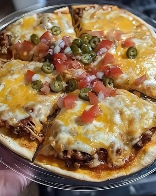 ๐ฎ๐ Homemade Mexican Pizza โ A Crispy, Cheesy Fiesta! ๐๐ฎ 483834832_122196551234149657_3445799609766509970_n