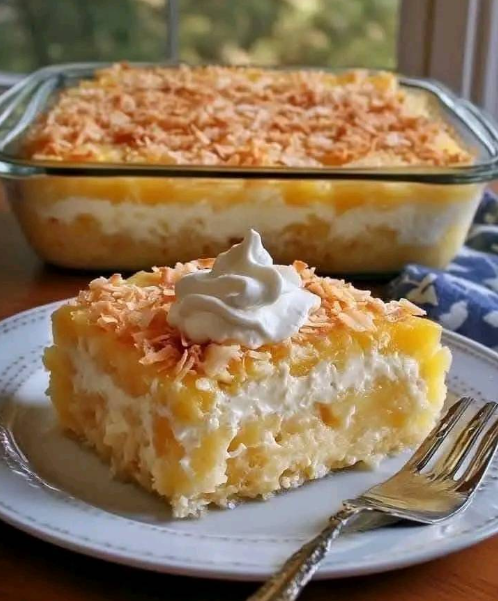 Coconut Pineapple Pudding Cake Recipe Capture d’écran 2025-05-30 123518
